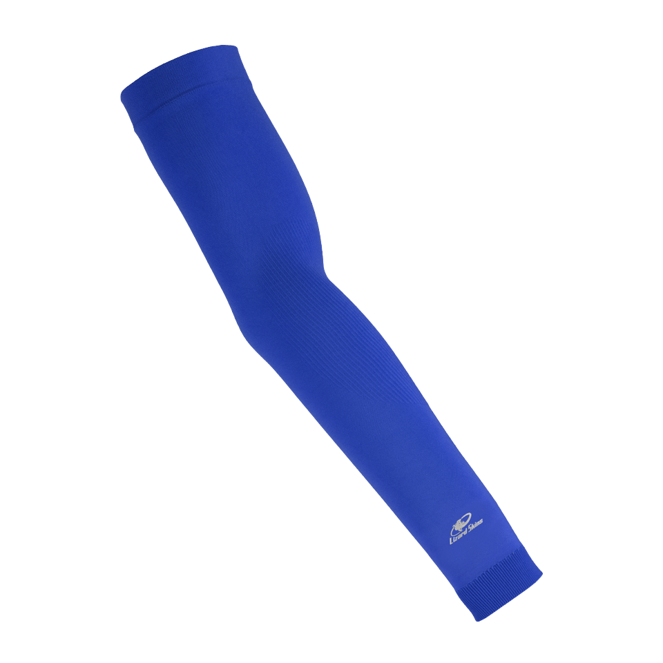 Lizard Skins Knit Arm Sleeve - Royal Blue - YL/YXL
