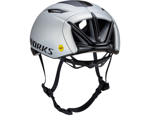 S-Works Evade 3 Cykelhjelm, Silver Dust