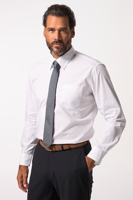 Hemd, Business, Variokragen, bis 8XL, Comfort Fit