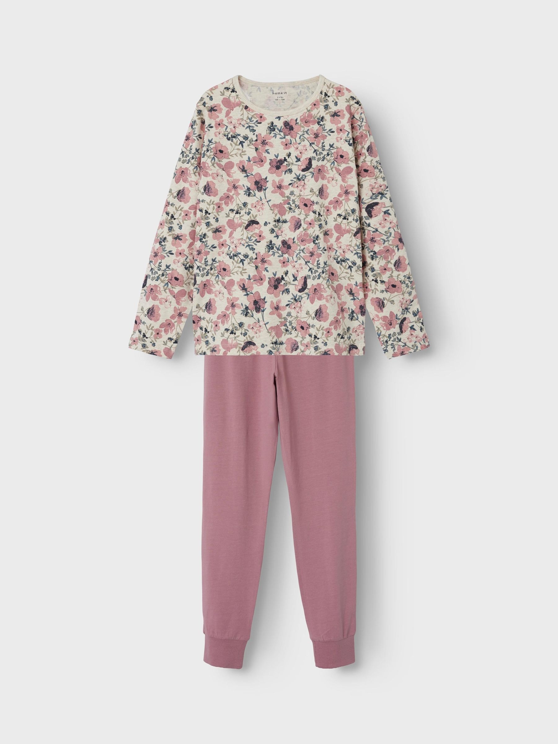 Name It Pyjama »NKFNIGHTSET NOSTALGIA FLOWER NOOS«, 2 Stk. in Basic-Form