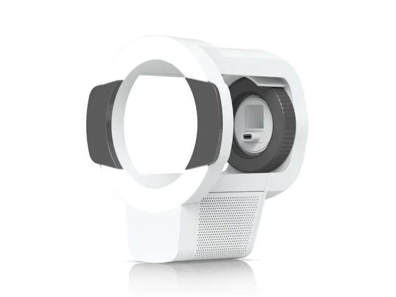 Ubiquiti UniFi AI Enhancer - Infrarød/LED-kombooplyser - med radar - DC 5 V - 15 Watt - hvid