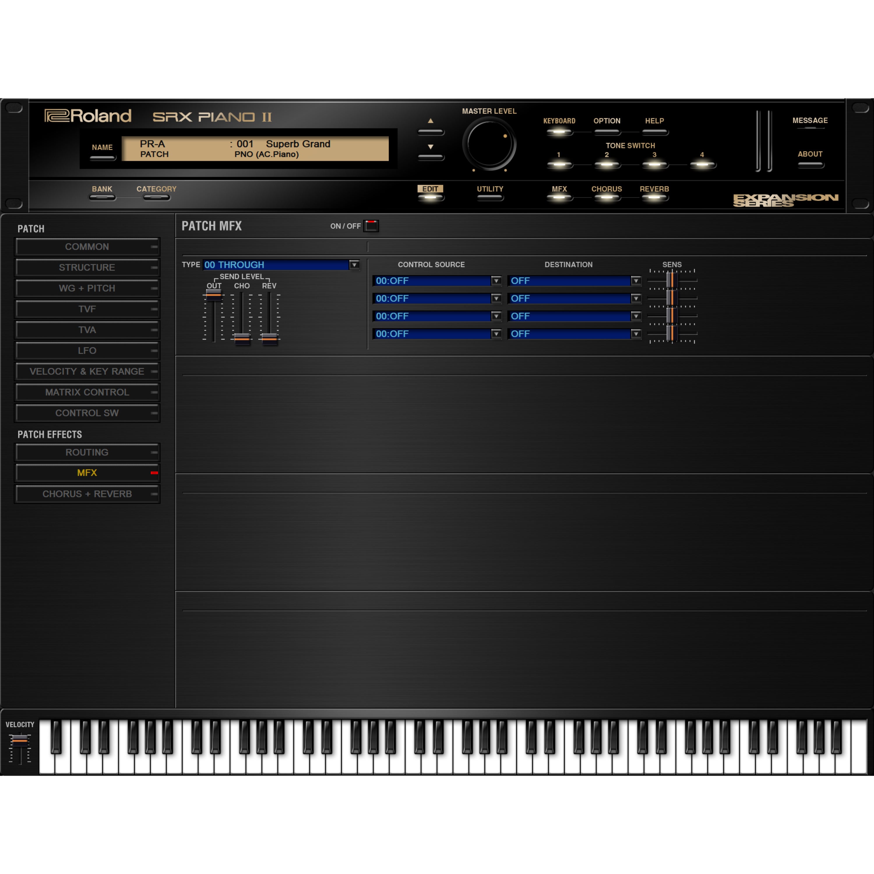 Roland Cloud SRX Piano II (download)
