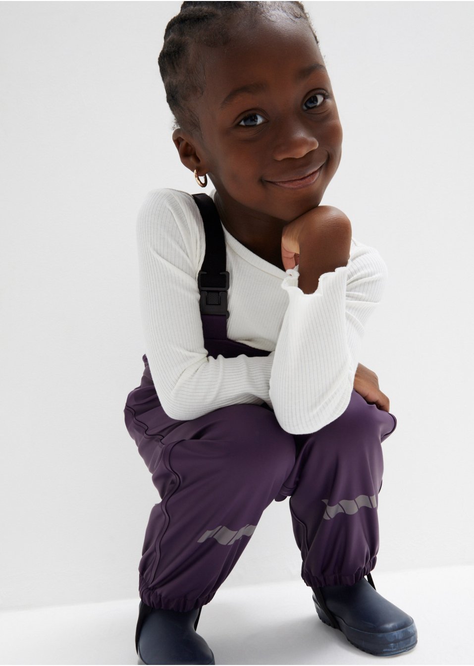 Pantalon salopette imperméable thermo enfant