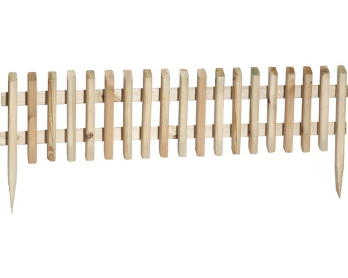 Mini-paaltjeshek 115 x 28/45 cm, drukgeïmpregneerd