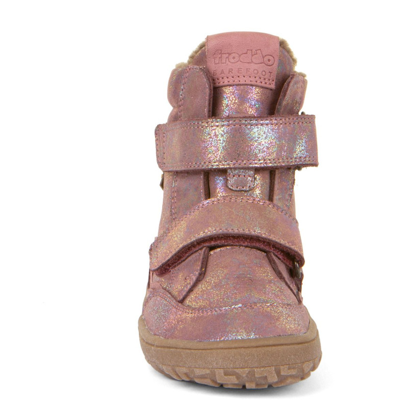 Froddo Froddo Barefoot Tex Winter Cuir Rose Brillant