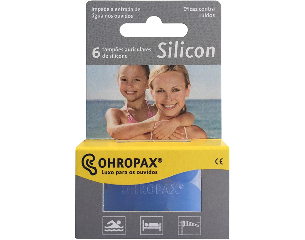 TAMPÕES OHROPAX AURICULARES SILICON 6UN