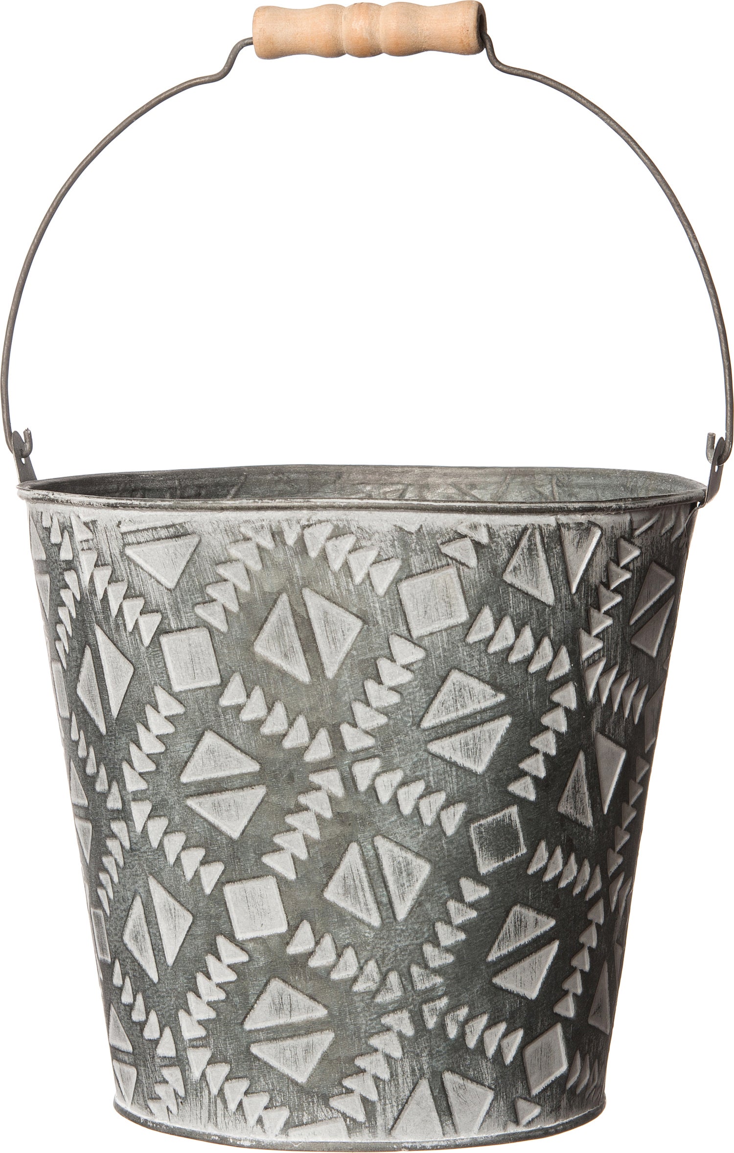 Intratuin plantenemmer Puck grijs D 21 H 19 cm