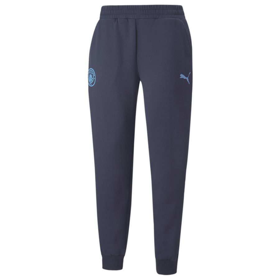 Manchester City Bas de Survêtement Essentials Fleece - Bleu Marine