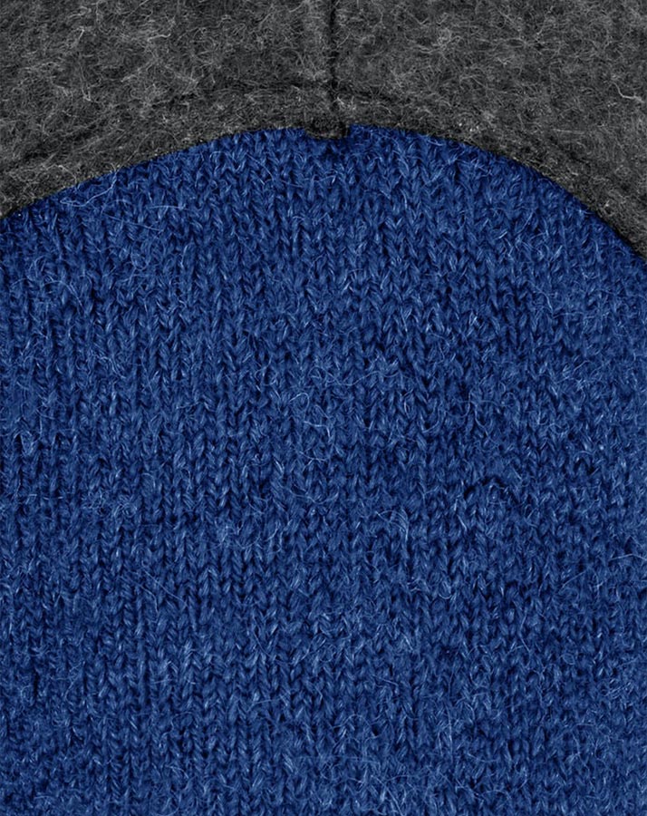 Hausschuhsocken COSY SLIPPER in cobalt blue