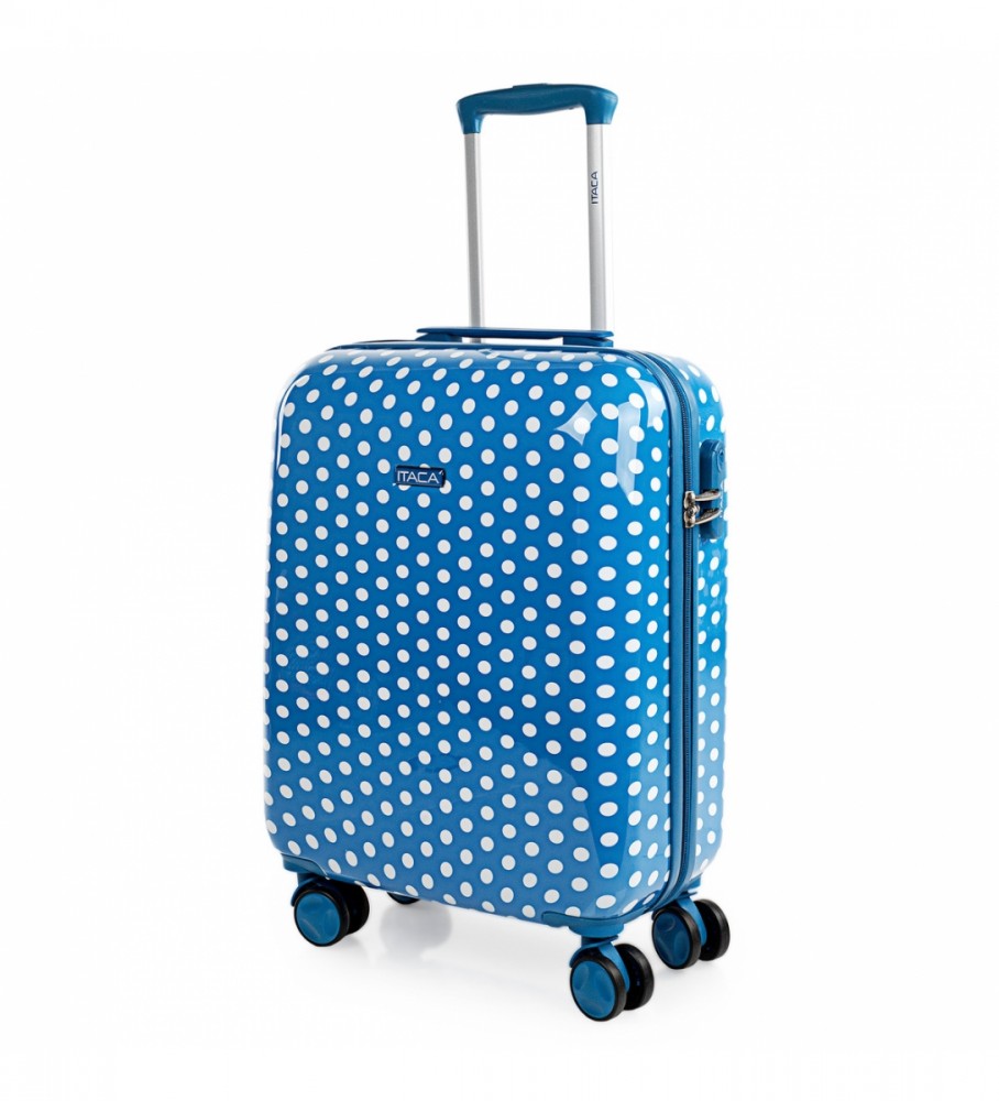 Mala de cabine pequena ITACA 702450 Azul -55x40x20-