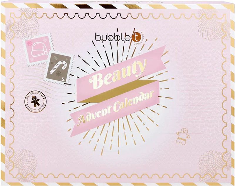 Bubble T Cosmetics - Adventskalender - Big Beauty Box - 24 Vensters - Luxe Verzorgingsproducten