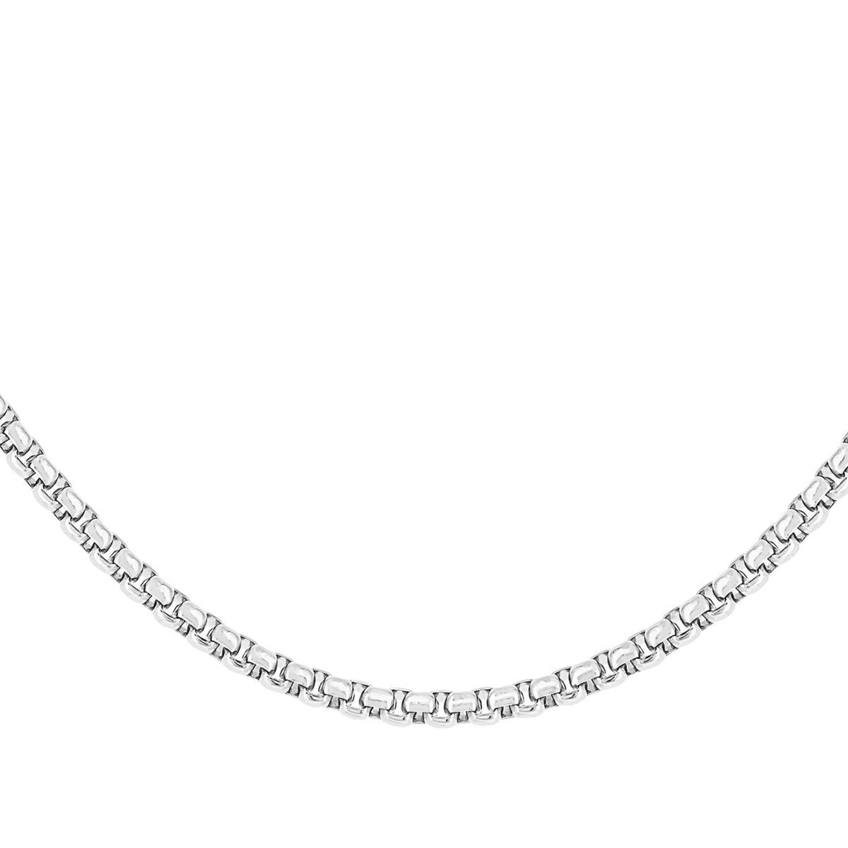 Chaîne acier maille jaseron 50 cm