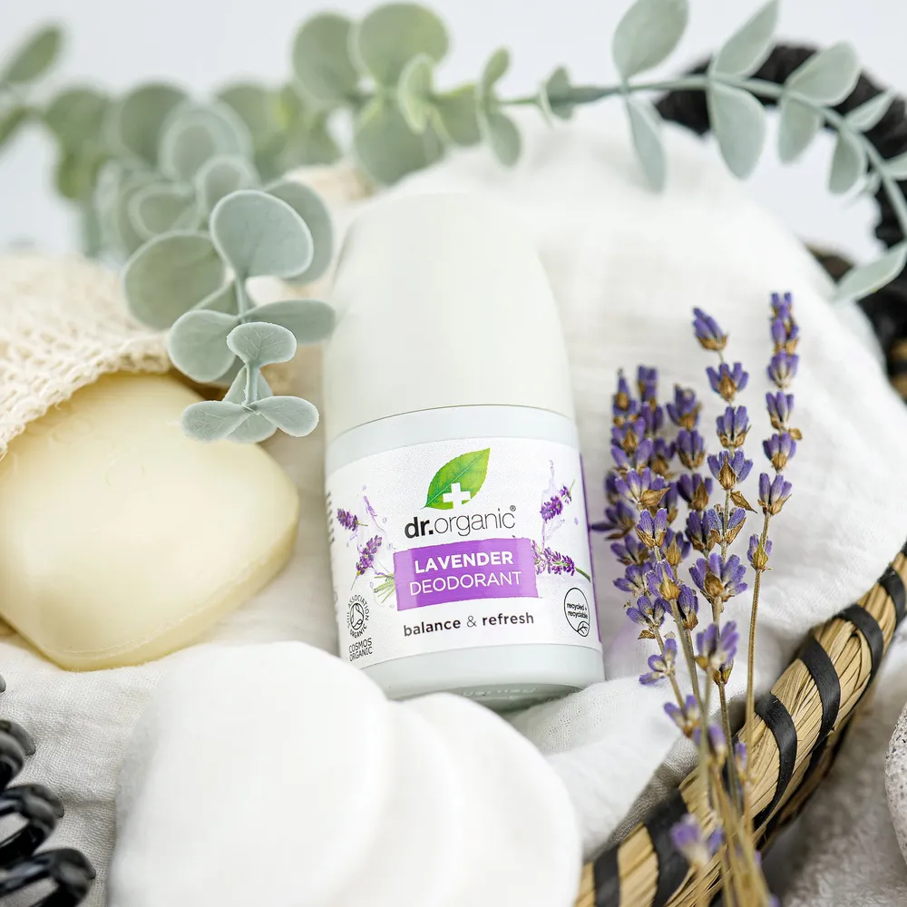 Dr. Organic Lavender Roll-On Deodorant - 50 ml