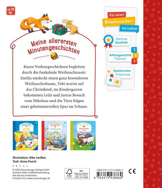 Meine allerersten Minutengeschichten / Wir freuen uns auf Weihnachten