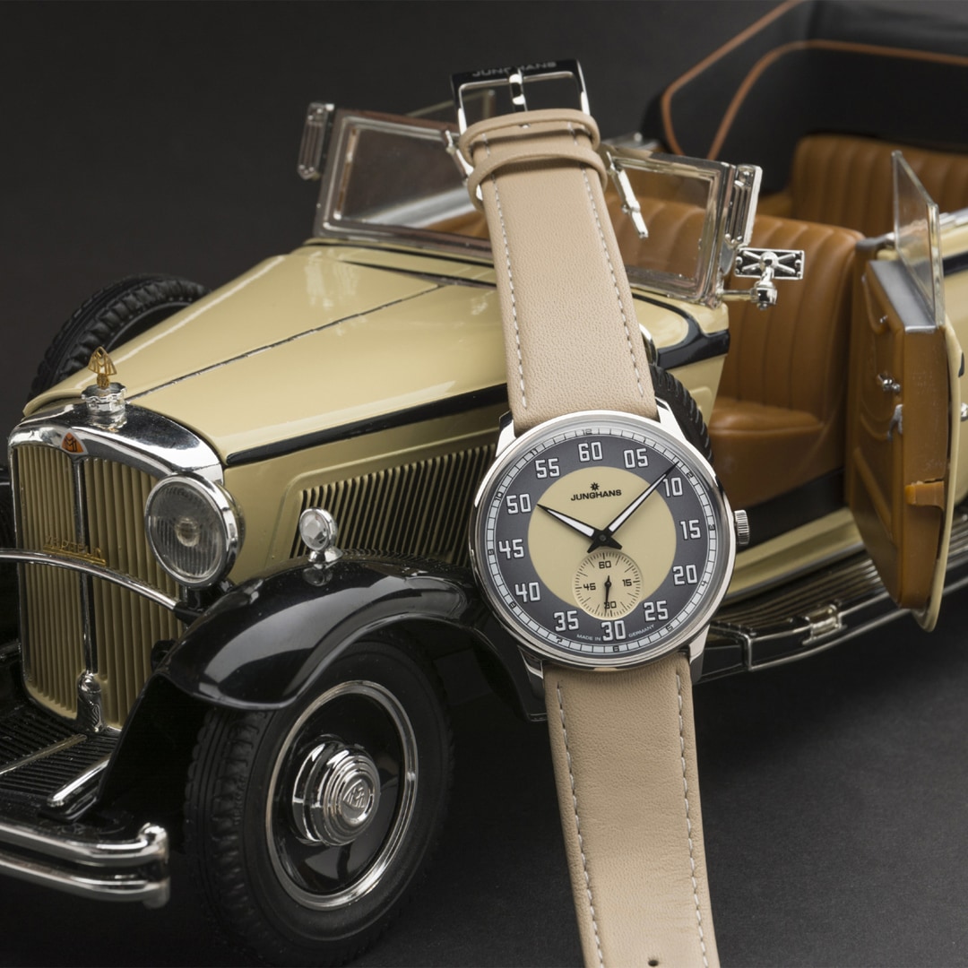 Junghans Meister Driver Handaufzug Saphir