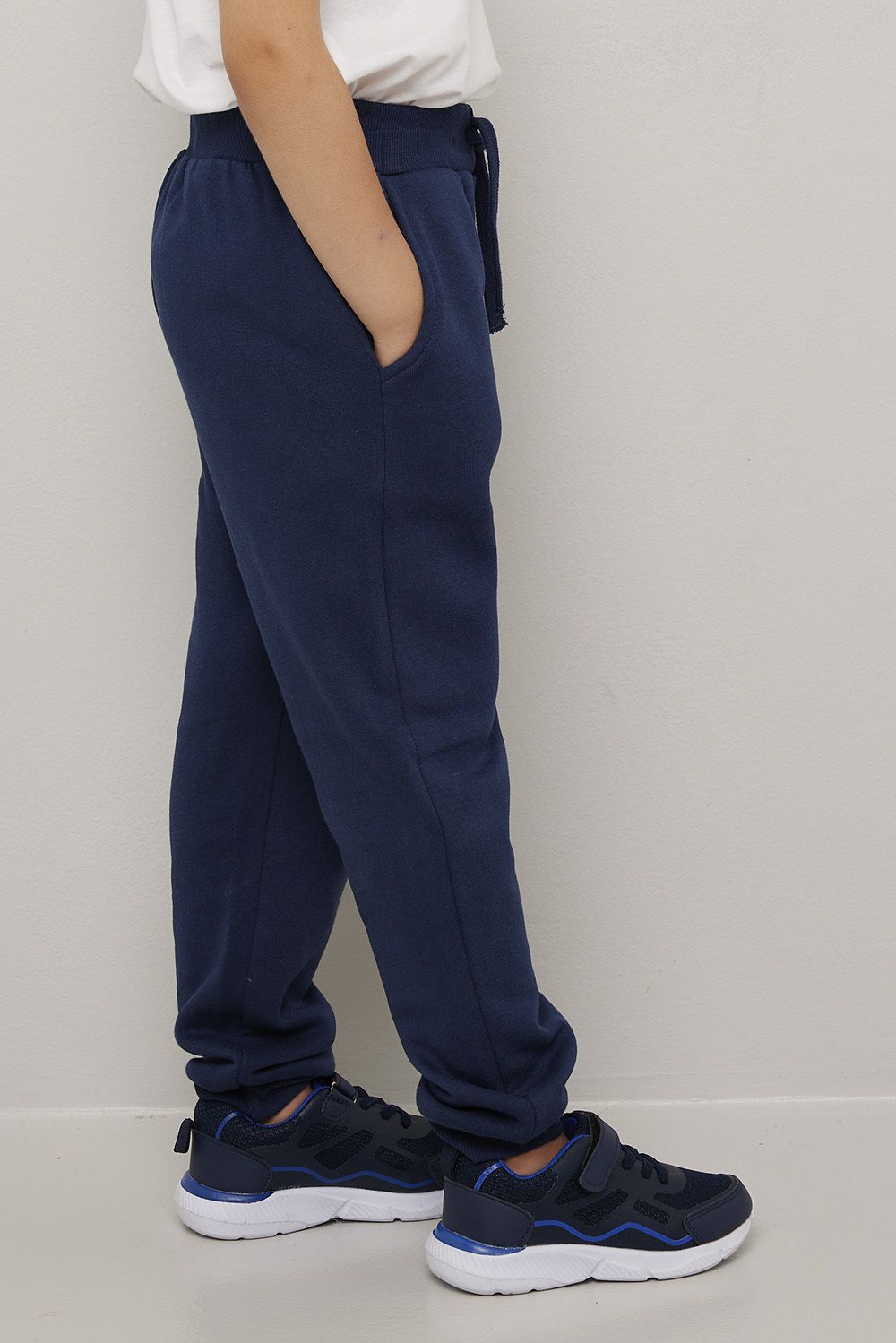 Joggebukse loose fit med lommer