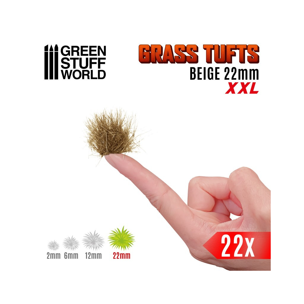 Touffes d'Herbe XXL - 22mm