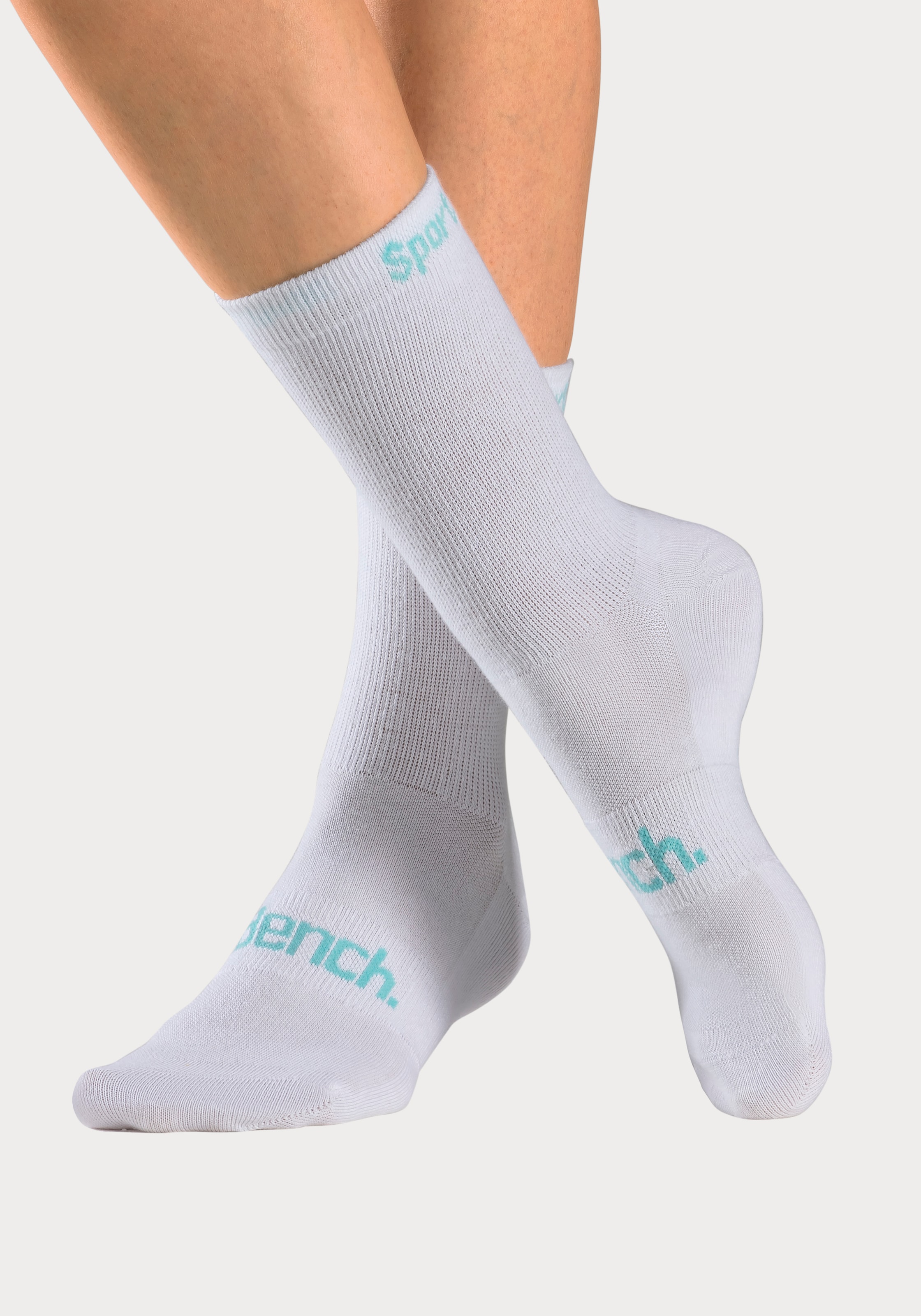 Bench. Sportsocken Packung, 6 Stk. tlg. mit antibakterieller Feuchtigkeitsregulierung