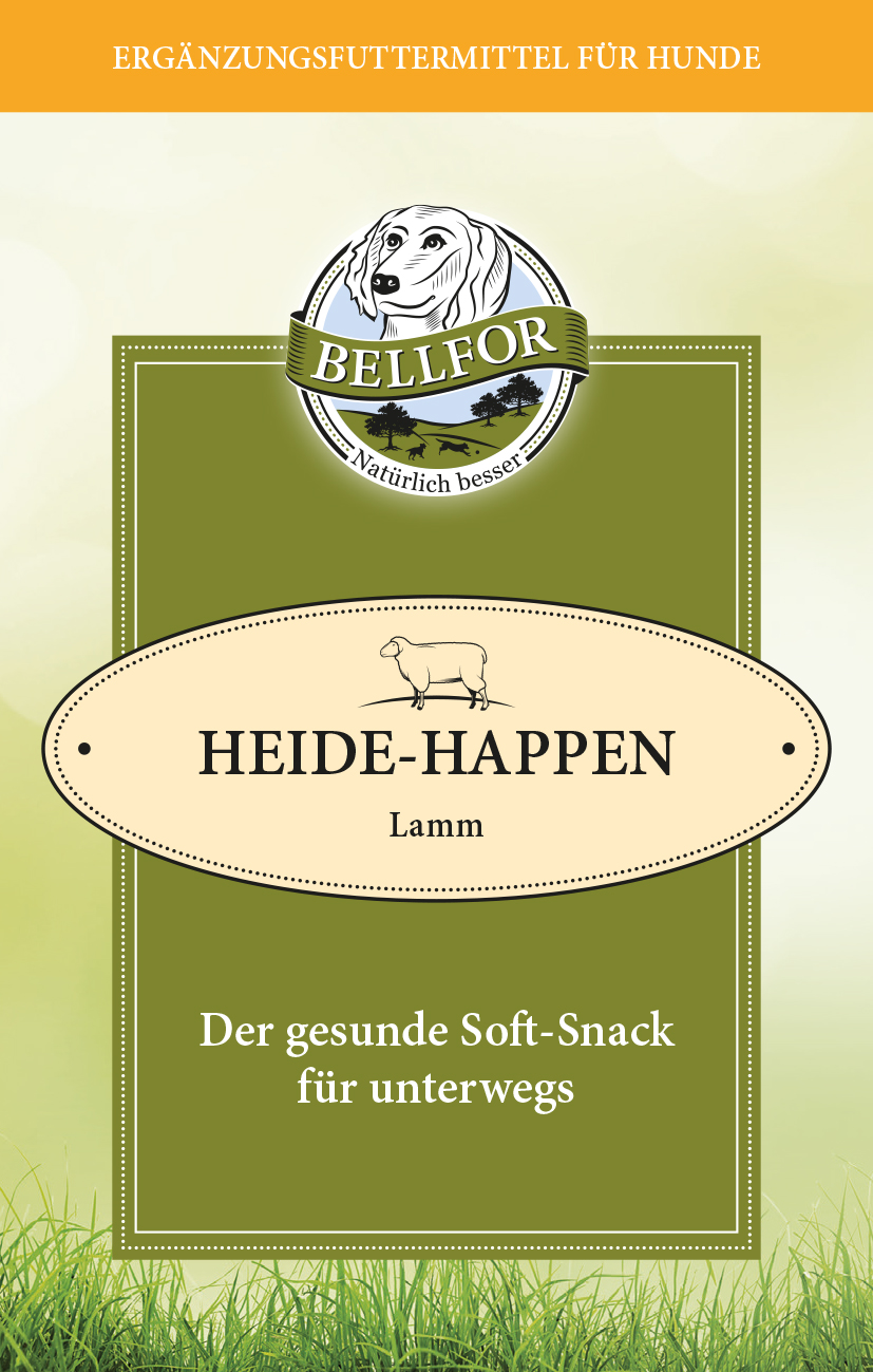 Collations légères à l'agneau - piqûres de bruyère - heide-happen - 200g