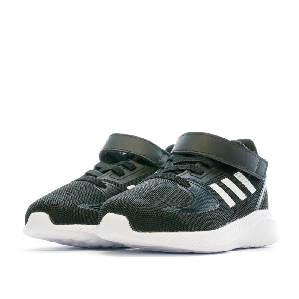 Adidas Baskets Noir/Blanc Garçon Adidas Runfalcon