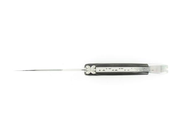Aubracien 12 cm - Buffle - 1 mitre Couteau de poche par Laguiole en Aubrac