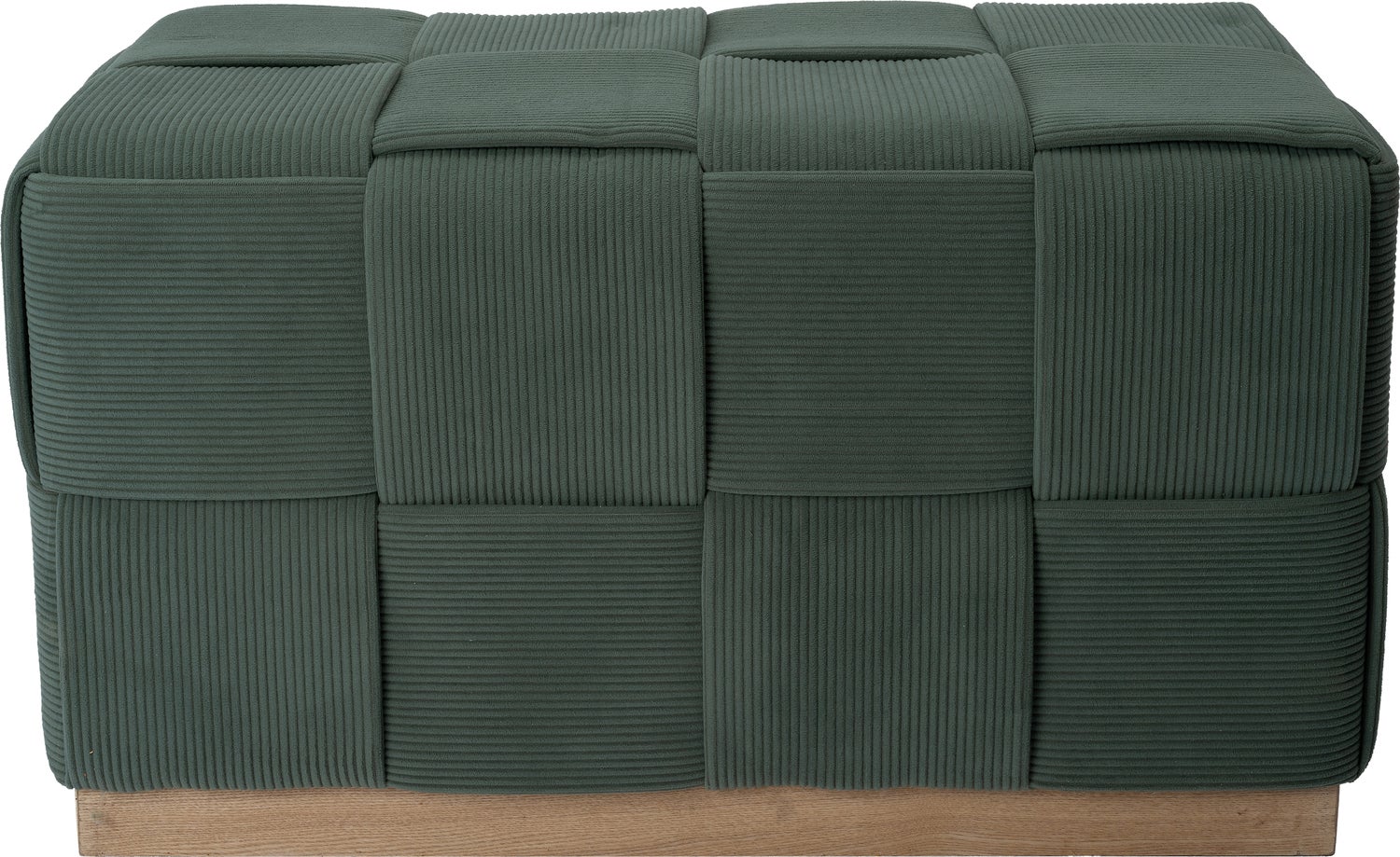Intratuin poef Dam groen 84 x 44 x 45 cm