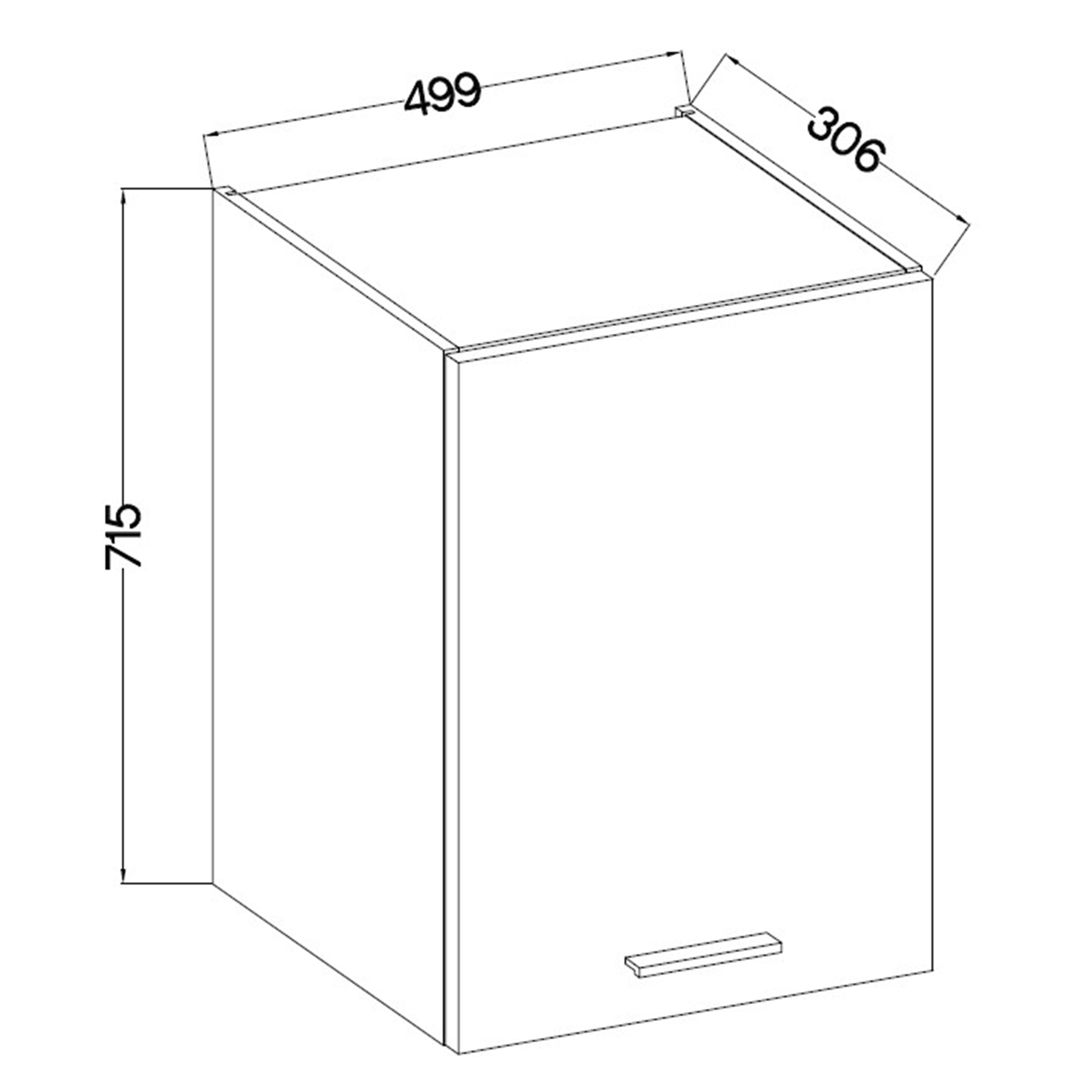 Küchenblock - schwarz matt - Eiche Artisan - mit E-Geräten - 280 cm