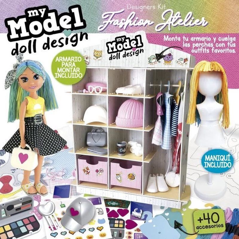 Pop - My Model Fashion - Beweegbare Pop - Inclusief Accessoires