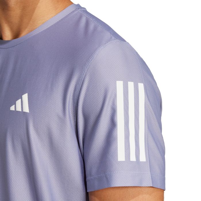 adidas Herre T-shirts Own The Run T-Shirt Lilla