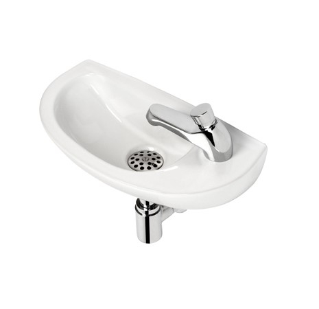 Plieger Compact fonteinset compleet 42x22cm wit