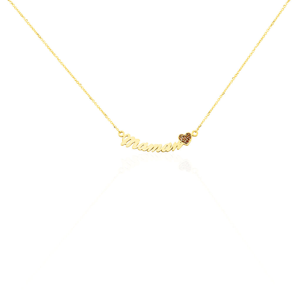 Collier Jenna Or Jaune