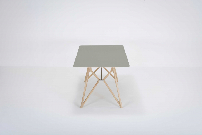 Gazzda Tink Tafel linoleum 180x90 whitewash Dark Olive