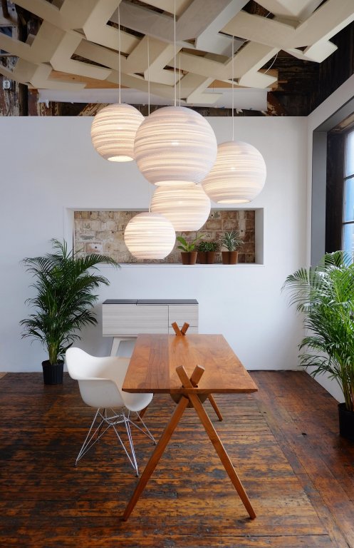 Graypants Scraplights Moon 14 hanglamp Ø36 naturel
