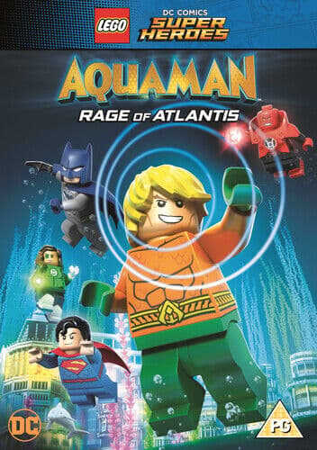 LEGO Aquaman - Rage Of Atlantis DVD (2018) Matt Peters Cert PG Pre-Owned Region 2