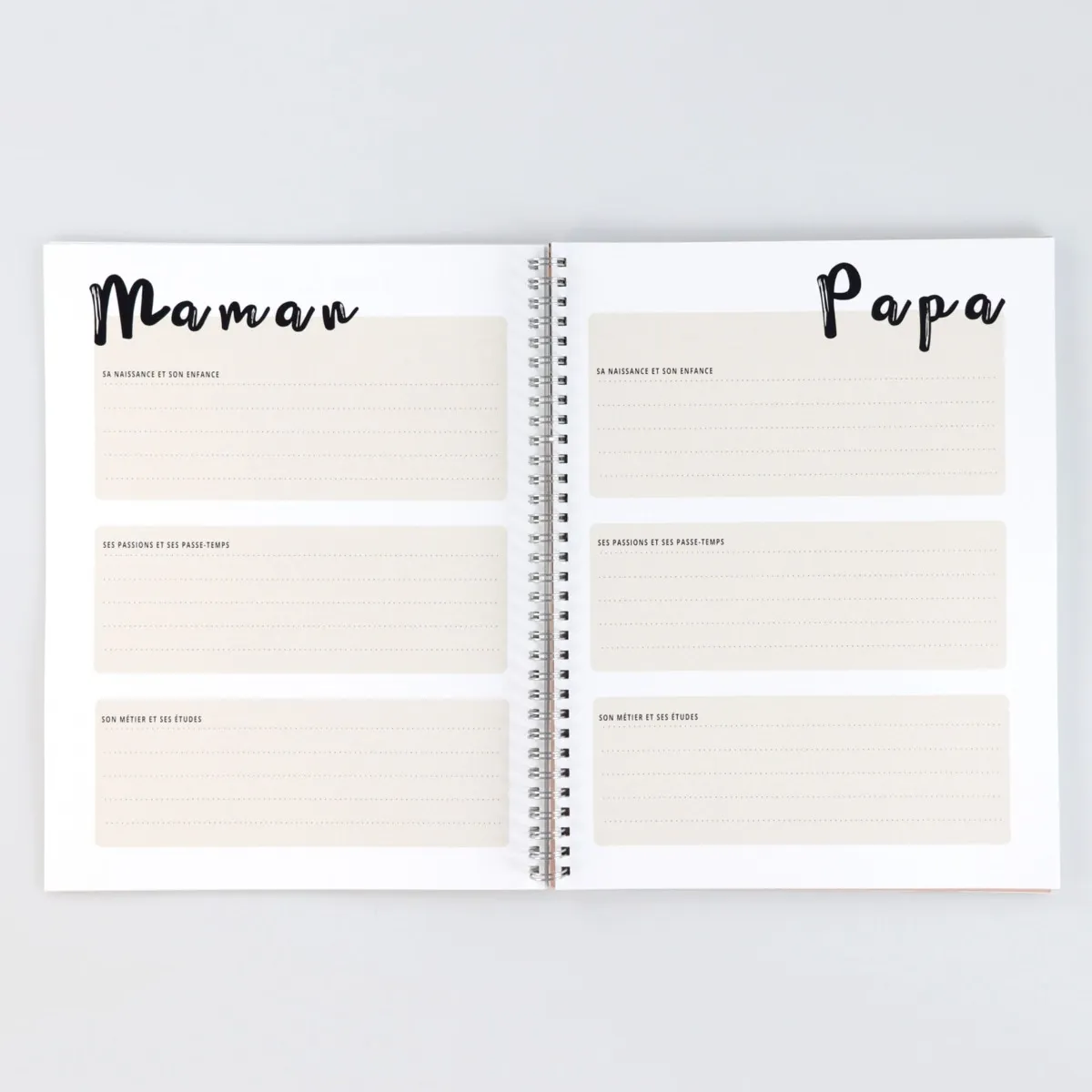 Moments Ancrés Mon Journal de Bébé - Été Floral