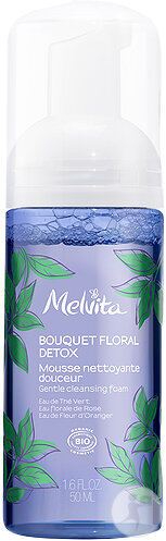 Melvita Bouquet Floral Detox Mousse Nettoyante Douceur Bio 50ml