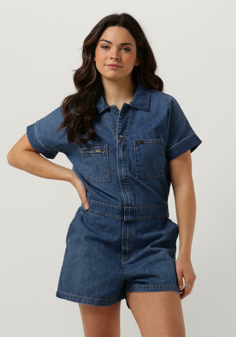LEE blauwe lee jumpsuit short unionall own everything