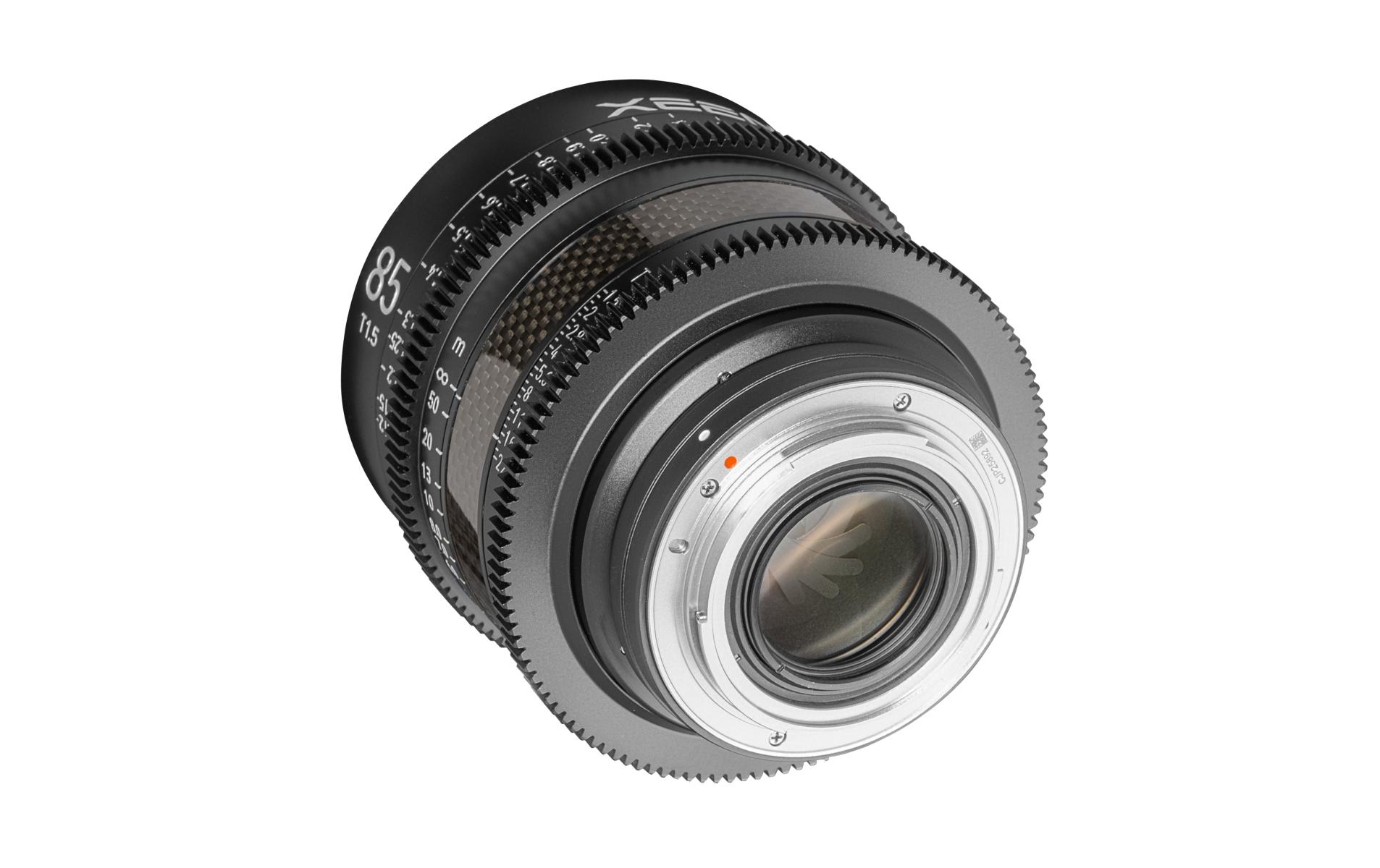 Festbrennweite XEEN CF Cinema 85mm T1.5 – Sony E-Mount<br>Kompaktes und flexibles Filmobjektiv
