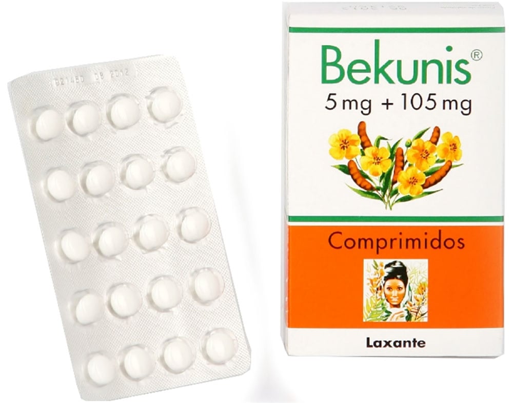COMPRIMIDOS BEKUNIS 5MG 105MG 40UN
