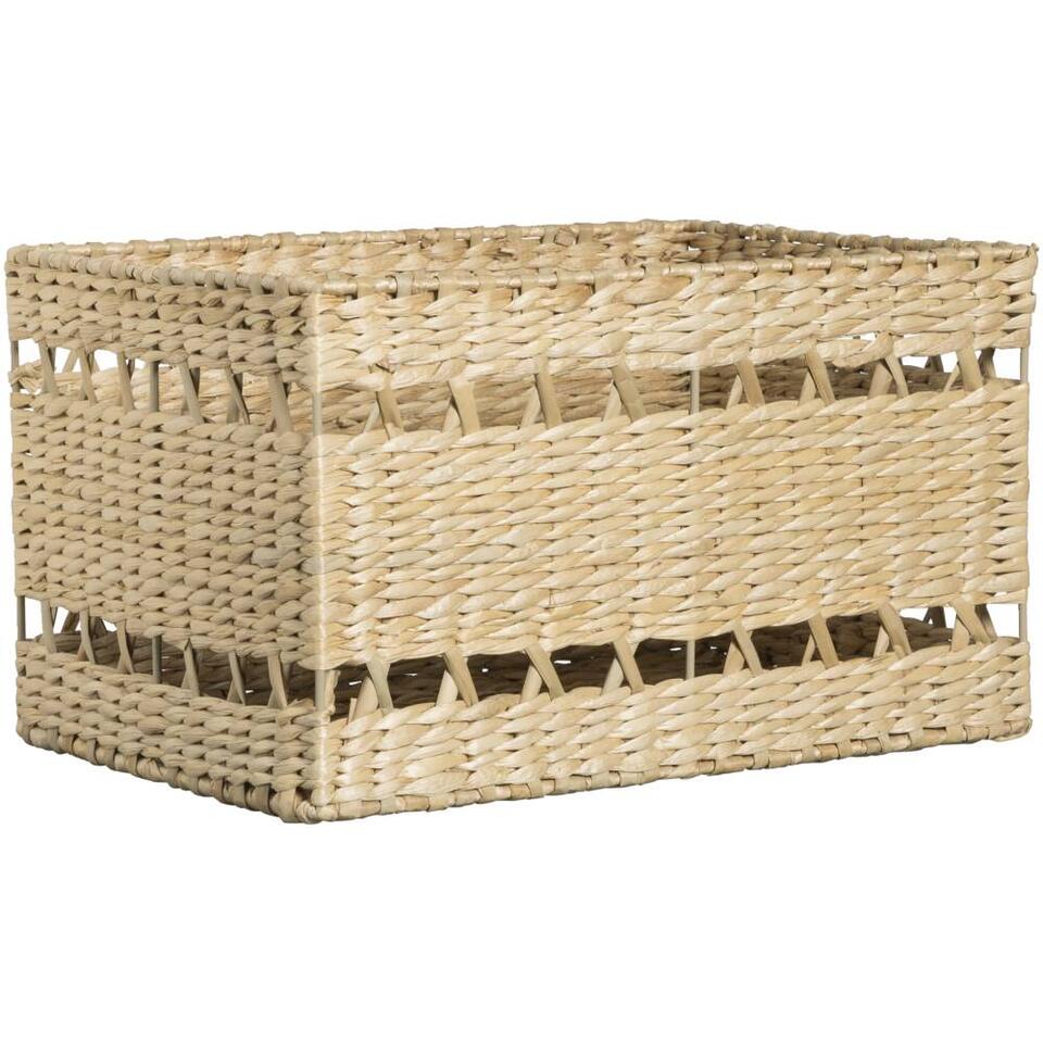 Mand Saar L - naturel - 20x35x24 cm