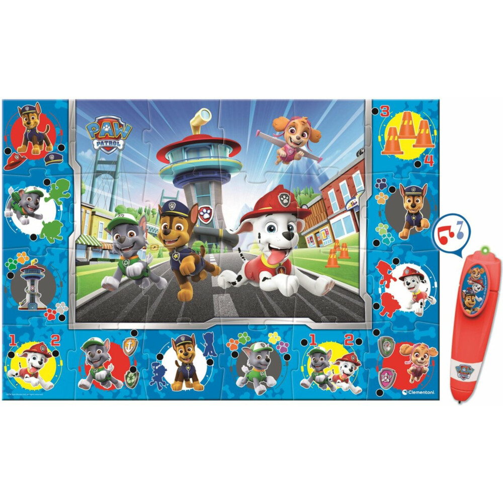 Clementoni Vloerpuzzel 24 stukjes Paw Patrol