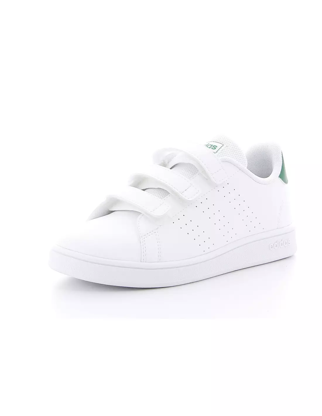 ADIDAS ADVANTAGE CLEAN C - Sneakers Blancvert