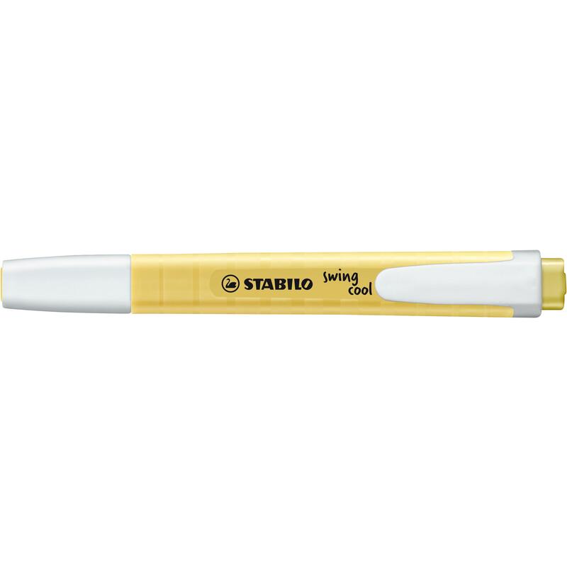 Stabilo Leuchtstift Swing Cool Pastell, gelb