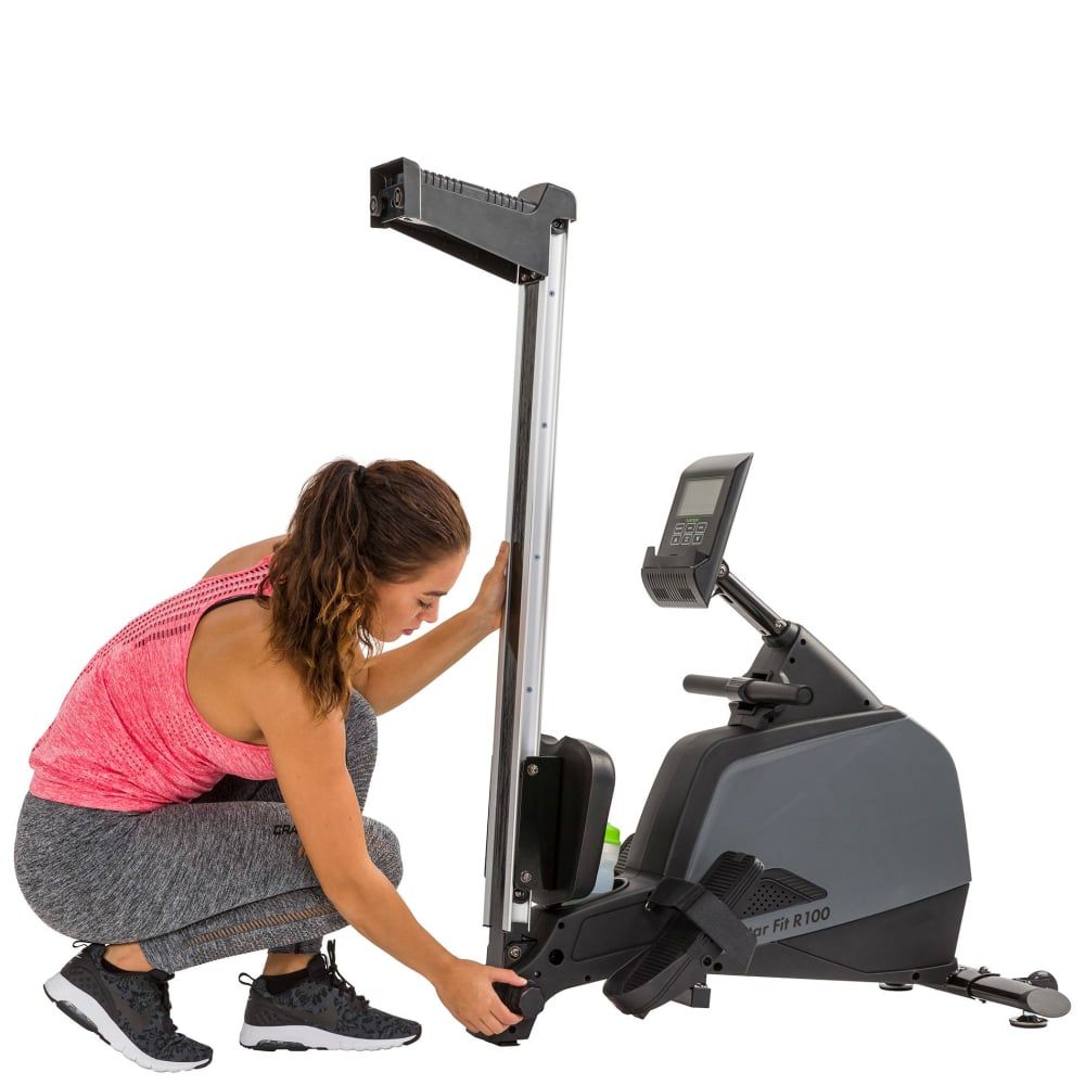 Sport-Knight® Premium Rudergerät mit LCD-Monitor, 24 Widerstände + 20 Programme