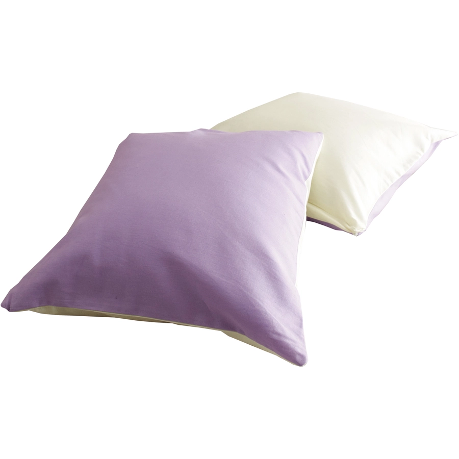 TICAA Kissen 2er Set für Kinder Lila-Beige