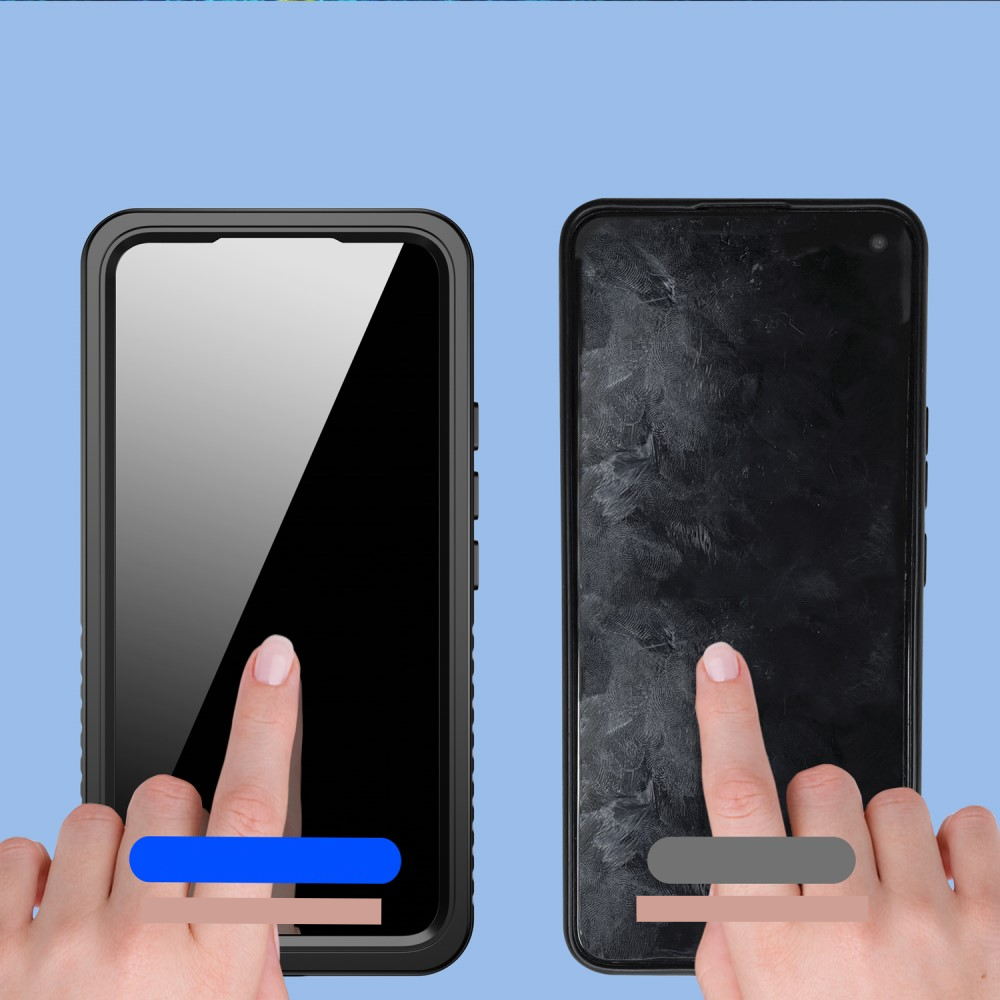 Samsung Galaxy S22 5G Wasserfeste Outdoor Schutz Hülle (IP68) - Schwarz