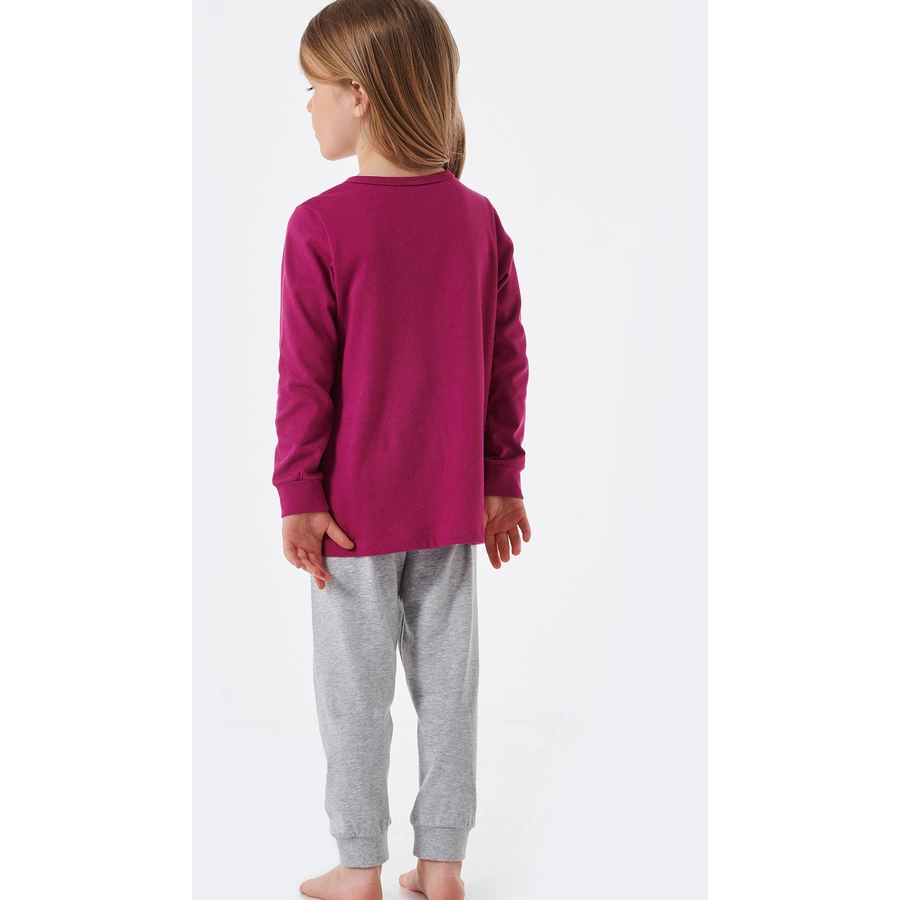 Schiesser Pyjama Cat Zoe beere