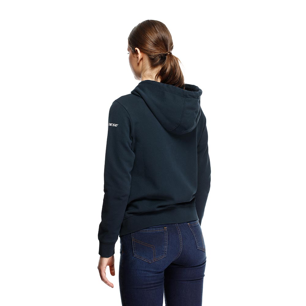 Dainese - Sweat zippé à capuche femme Speed Demon Full-Zip Woman Noir