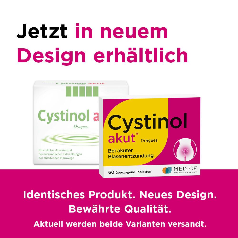 Cystinol akut bei akuter Blasenentzündung & Harnwegsinfektion