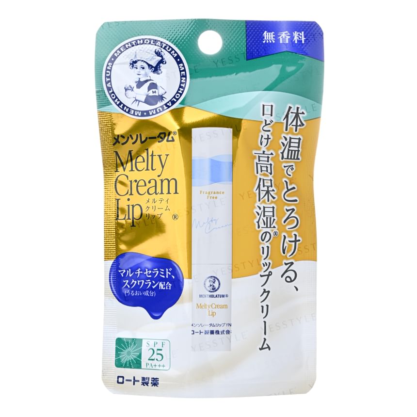 Rohto Mentholatum - Melty Cream Lip Balm SPF 25 PA+++
